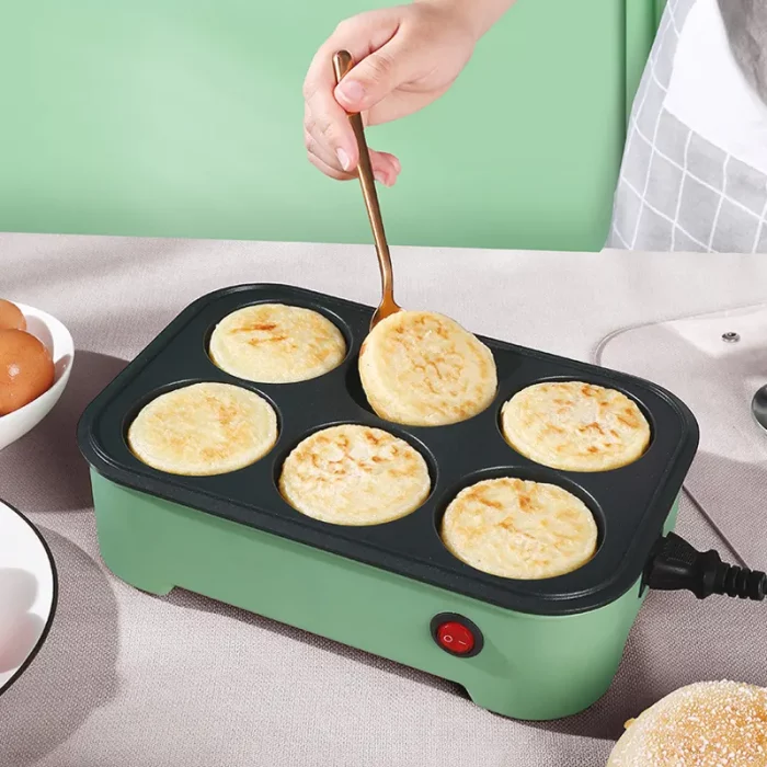 Appareil à pancake, 600 W, jusqu'à 6 pancakes haute qualité