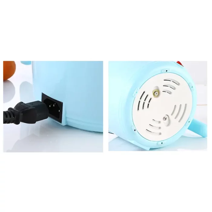 Autocuiseur, 450 W, 1,5 l, bleu, avec ou sans panier vapeur qualité supérieure