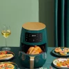 Friteuse à air chaud, 4,5 L, 1400 W, four multifonction, couleur tendance