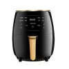 Friteuse à air chaud, 4,5 L, 1400 W, four multifonction, noir