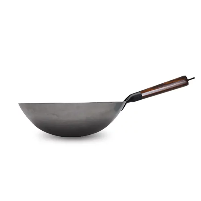Poêle wok, en fer forgé, 34 cm qualité supérieure