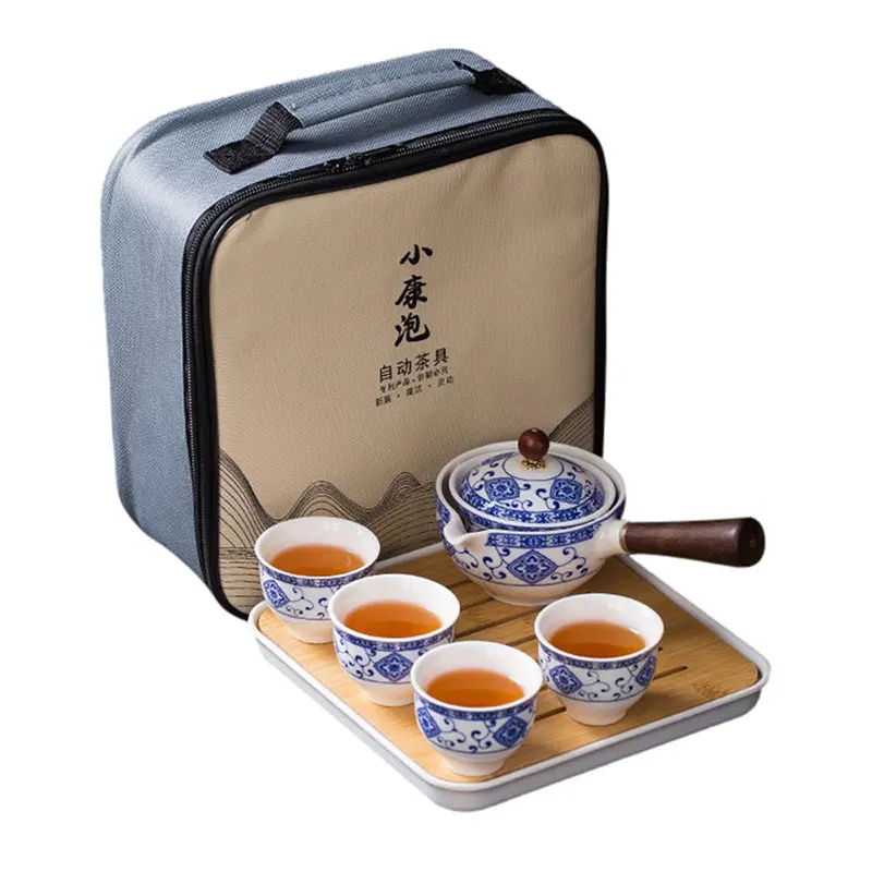 Service à thé, design chinois avec sac de rangement