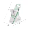 Coupe légumes, trancheuse manuelle multifonction, acier inoxydable dimensions