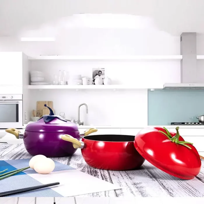 Faitout, en aluminium, pomme, poire, aubergine ou tomate qualité supérieure