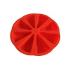 Moule silicone, 8 cavités, rouge
