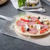 Pelle à pizza, manche en bois, en acier inoxydable, 3 tailles durable