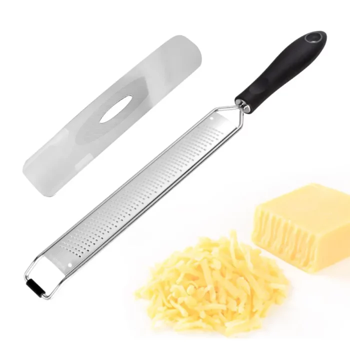Râpe à fromage, en acier inoxydable, rectangulaire durable
