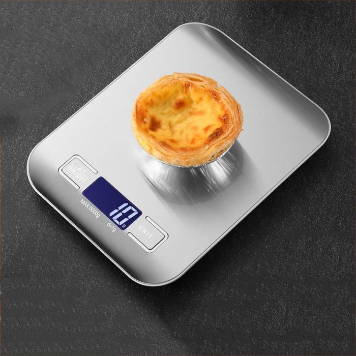 Balance de cuisine numérique gris