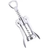 Tire bouchon, manuel, en acier inoxydable, gris