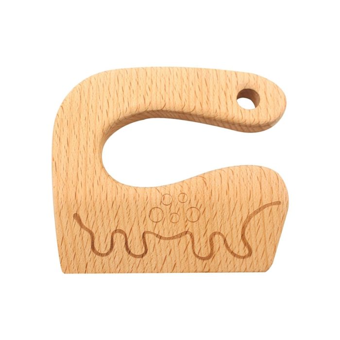 Couteau en bois pour enfant - Dinosauria