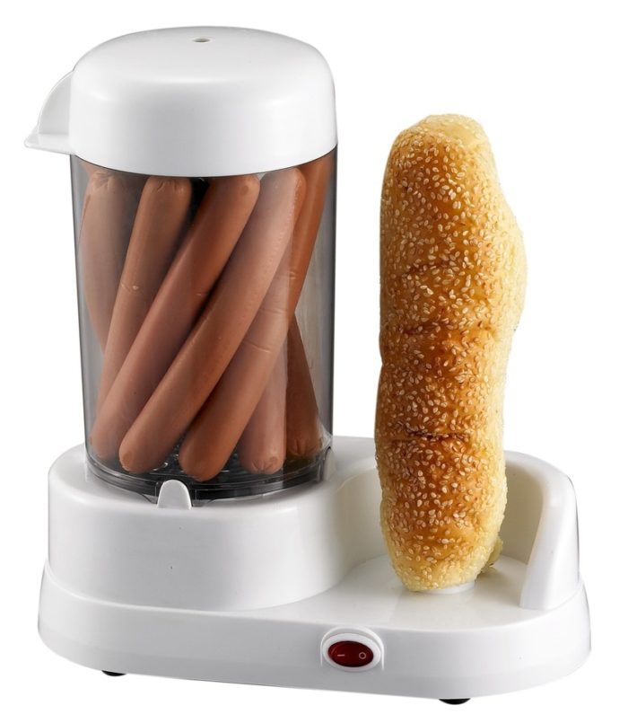 Petite machine blanche à hot-dog multifonctionnelle