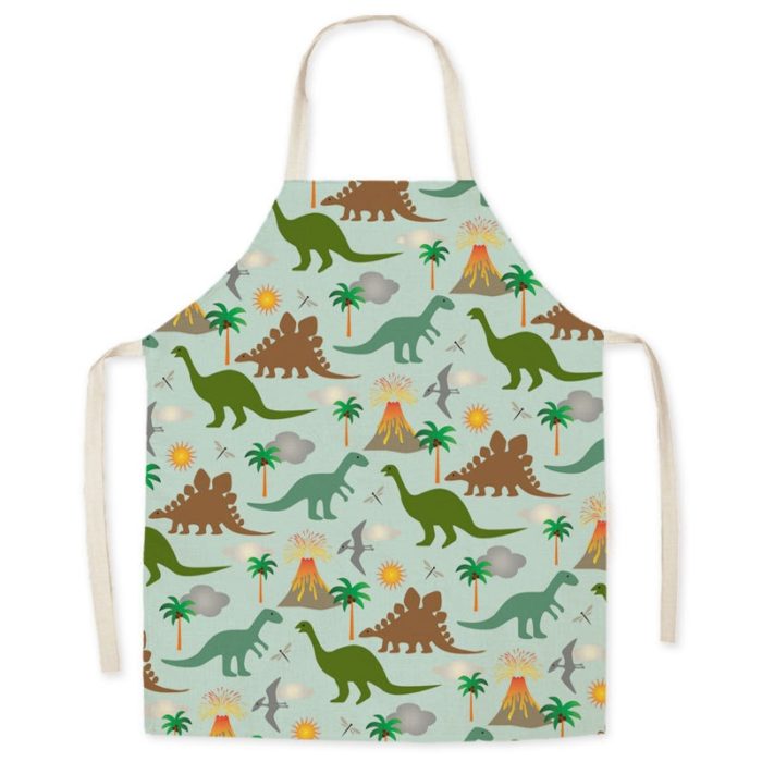 Tablier de cuisine pour enfant - Motif dinosaure