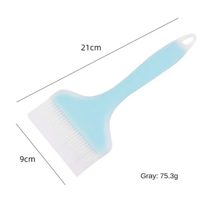 Pinceau patisserie large en silicone coloré