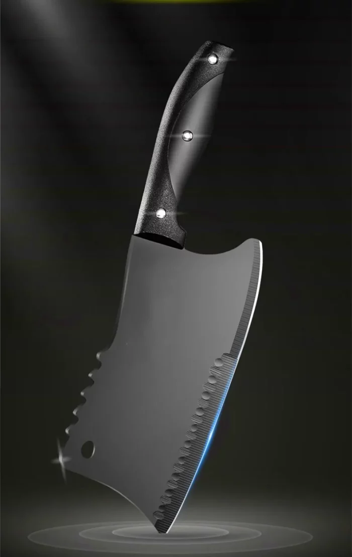 Couteau de boucher premium en acier inoxydable