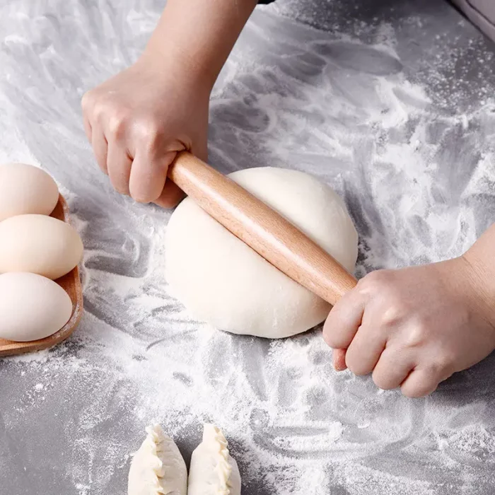 Rouleau pâtisserie à pointe en bois