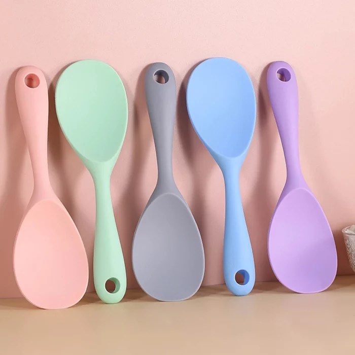 Cuillère à riz en silicone