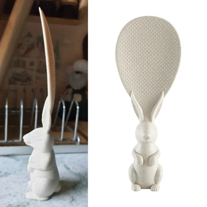 Cuillère à riz forme amusante en lapin