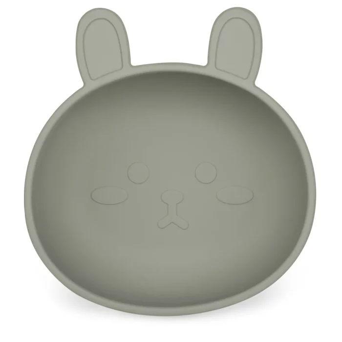 Bol et cuillère bébé set lapinou en silicone