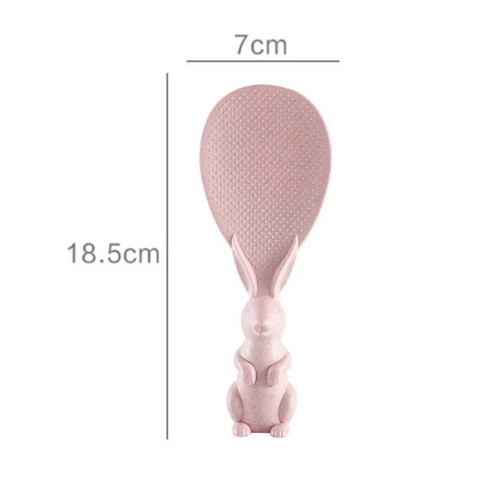 Cuillère à riz forme amusante en lapin
