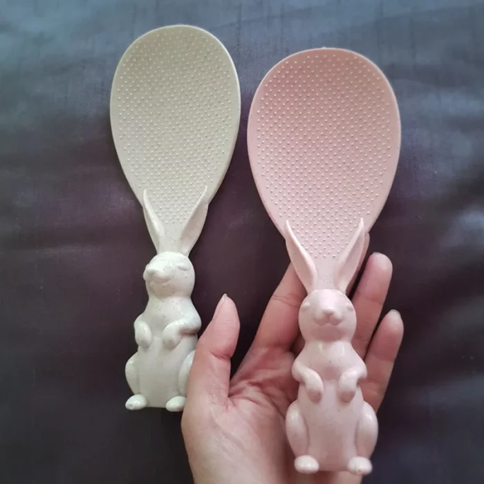Cuillère à riz forme amusante en lapin