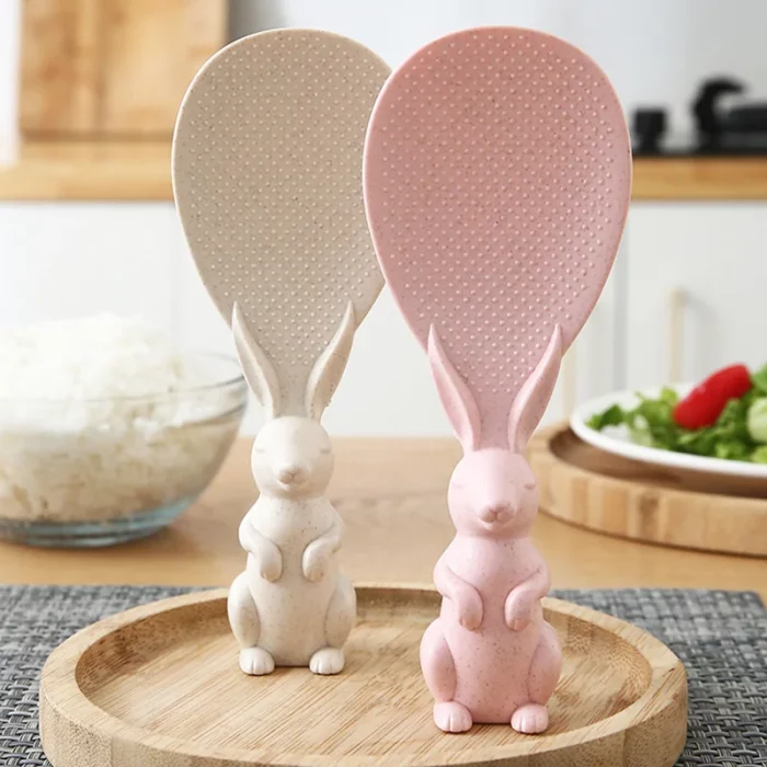 Cuillère à riz forme amusante en lapin