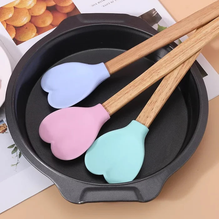 Maryse cuisine cœur silicone et bois