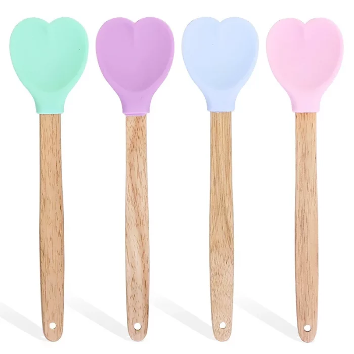 Maryse cuisine cœur silicone et bois