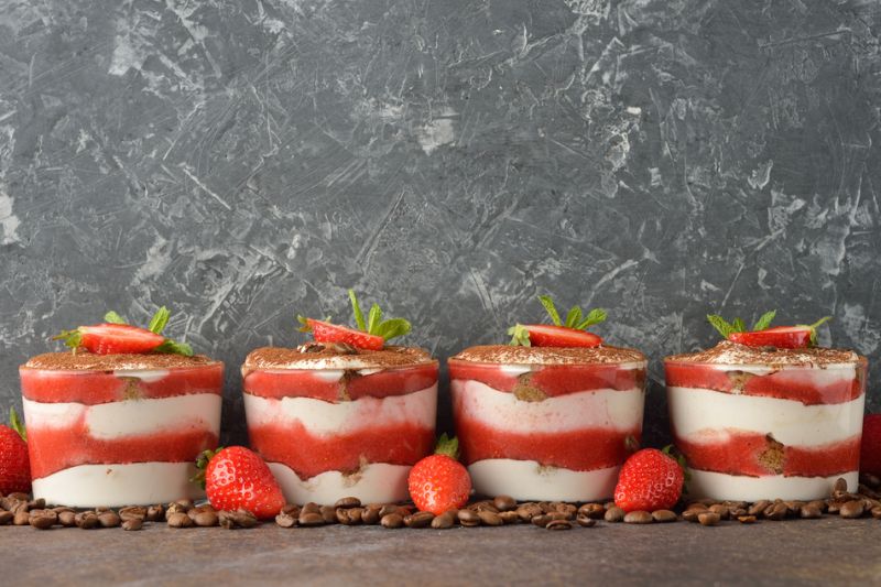 Recettes de cuisine Recette Tiramisu à la Fraise