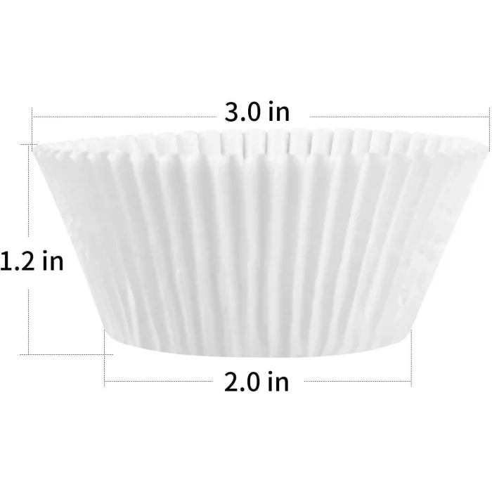 Moule à muffin en papier - Lot de 100, 500 ou 1000 pcs