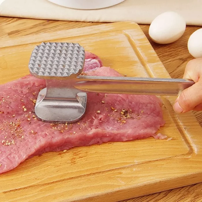 Marteau attendrisseur de viande en aluminium - Grand Format