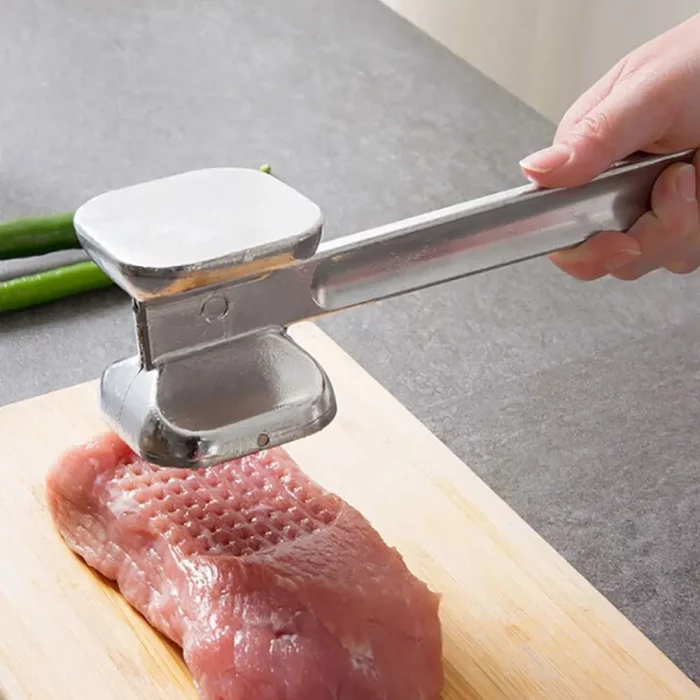 Marteau attendrisseur de viande en aluminium - Grand Format