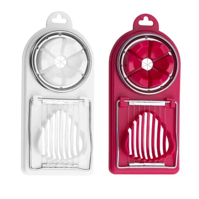 Coupe œuf 2 en 1 inox multifonction – Haute qualité cuisine