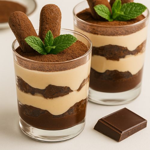 Recettes de cuisine Recette Tiramisu chocolat