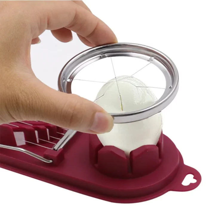 Coupe œuf 2 en 1 inox multifonction – Haute qualité cuisine