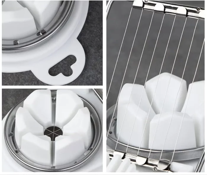 Coupe œuf 2 en 1 inox multifonction – Haute qualité cuisine
