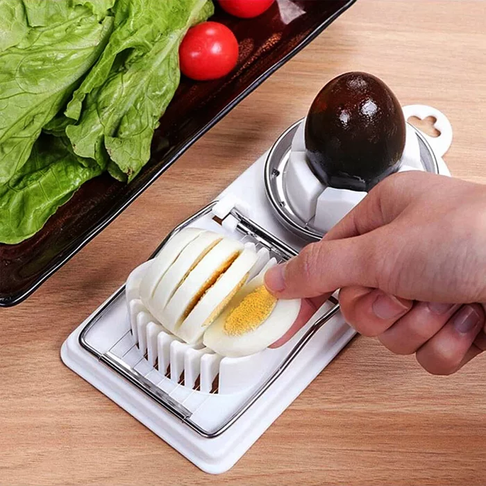 Coupe œuf 2 en 1 inox multifonction – Haute qualité cuisine