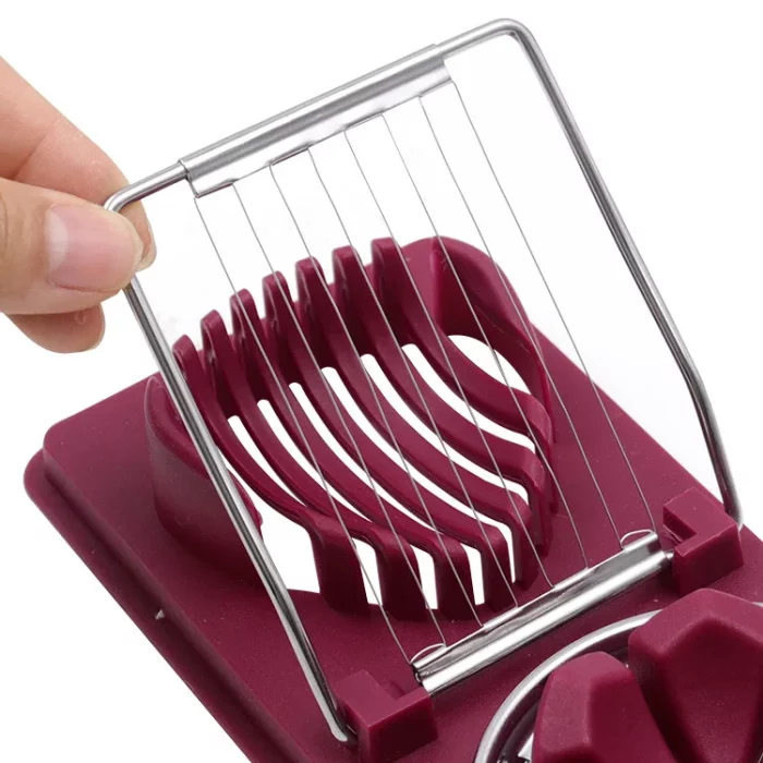 Coupe œuf 2 en 1 inox multifonction – Haute qualité cuisine