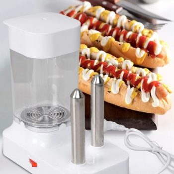 Petite machine blanche hot-dog
