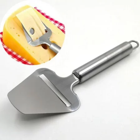 Râpe à fromage, éplucheur à fromage, en acier inoxydable, gris durable