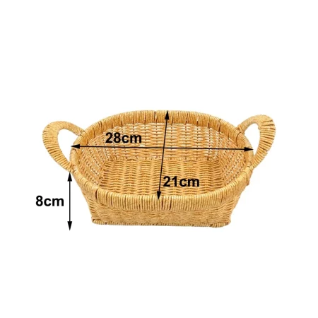 Panier à fruit et légume tressé imitation rotin-dimensions.webp