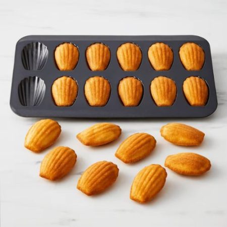 Moule Madeleine Antiadhésif 12 Cavités Acier Carbone